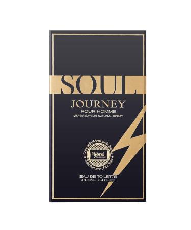 Hybrid & Company Soul Journey Pour Homme For Men Eau De Toilette Vaporisateur Natural Spray 3.4 Fl Oz - Buy Online on GoSupps.com