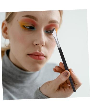 Mikinona 4 Pcs Cosmetic Brush Eye Makeup Eyeshadow Brush Eyeliner Brush Angled Makeup Brush Brow Nylon - Buy Online on GoSupps.com