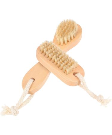 minkissy Wooden Face Cleansing Brush for Facial Exfoliation Dry Brush for Face Care Exfoliating Face Brush Skin Scrubber - Buy Online on GoSupps.com