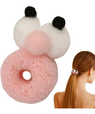 galeyyu Funny Hairband | Hair Scrunchies | Big Eyes Funny High Elasticity Hair Ties No-Slip Grip For Women Girls For All Occasions Pink - Buy Online on GoSupps.com