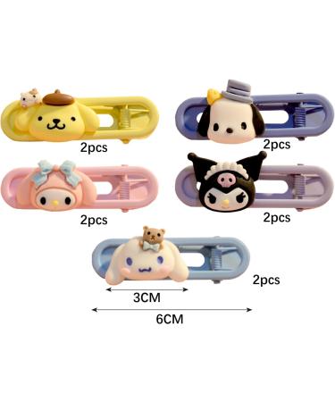 10 Pieces Cartoon Girls Hair Clips Set EFOT-Cartoon Clips Anime Fashion Hair for Girls Hairpins Accessories Children Hairpin Set No Hair Damage Cute Cartoon Hairpins Toddler Hair Clips for Baby - Buy Online on GoSupps.com