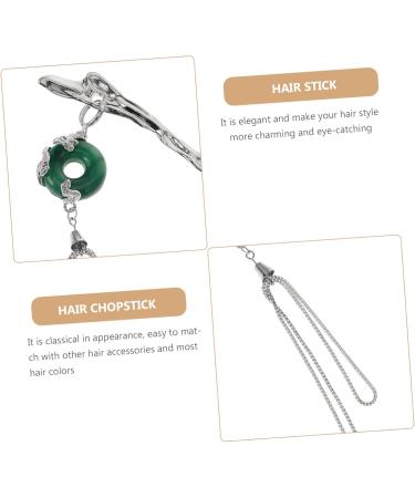 SOLUSTRE Hairpin Hair Barrettes for Women Japanese Hair Bun Sticks Rhinestone Barrettes for Women Handmade Hair Accessories Hair Clip Hair Bun Chopstick Twine Zinc Alloy Rhinestones Miss - Buy Online on GoSupps.com