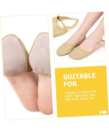 Buy 4 Pairs Yoga Toe Protector Socks for Women - Invisible Nylon Forefoot Style - International Shipping Available - Buy Online on GoSupps.com