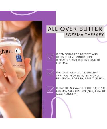 Chatham Natural Skin Care All Over Butter Eczema Relief Cream 3oz Dry Itchy Skin Face Feet and Hands. Trusted by Families and Steroid Free. Moisturizes and Softens Skin 3 Ounce (Pack of 1) - Buy Online on GoSupps.com