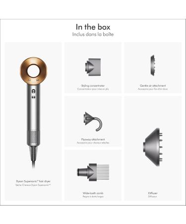 Dyson Supersonic hair dryer - Nickel/Copper Gold - Buy Online on GoSupps.com