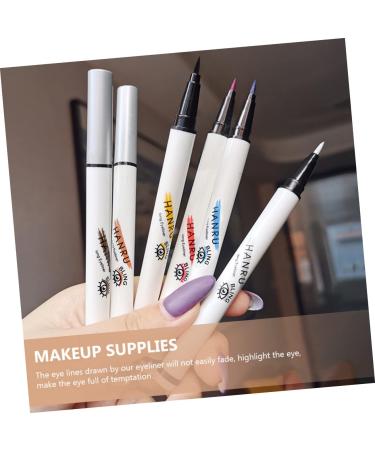 DOITOOL Colorful Eyeliner Pen 6pcs Waterproof Eyeliner Liquid Eyeliner Neon Eye Makeup Tool Cosmetic Makeup Pen Miss Very Fine - Buy Online on GoSupps.com