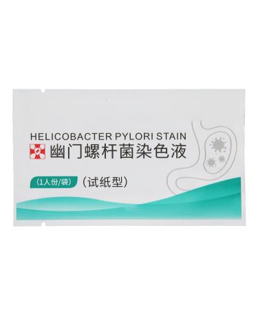 Helicobacter pylori test card exact fast measurement of bad breath self-test strip and comfortable use for the intestinal health test at home hygienically safe professional intestinal health