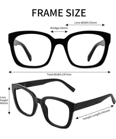 OCCI CHIARI Fashion Oversized Reading Glasses for Women - Stylish & Comfortable Readers (1.0 to 6.0) - International Shipping Available - Buy Online on GoSupps.com