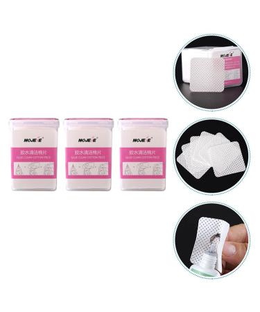 FOMIYES 600 Sheets Eyelash Cleaning Pads - Lint-Free Wipes for Glue Removal & Nail Polish - Non-Woven Fabric for Extensions & Manicure - Buy Online on GoSupps.com