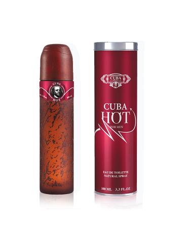 Cuba Hot for Men - 3.3 oz EDT Spray Fresh 3.3 Fl Oz (Pack of 1)