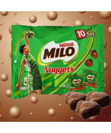 Milo Nuggets Chocolate (24 pack - 8.4 oz per pck) The best Colombian and Malaysian snack covered with delicious chocolate flavor - Buy Online on GoSupps.com