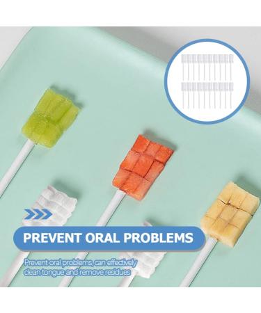 DOITOOL Baby Tongue Cleaner 30pcs - Oral Cleaning Stick for Newborns to 36 Months - Dental Care Gum Cleaner and Toothbrush for Babies - White - Buy Online on GoSupps.com