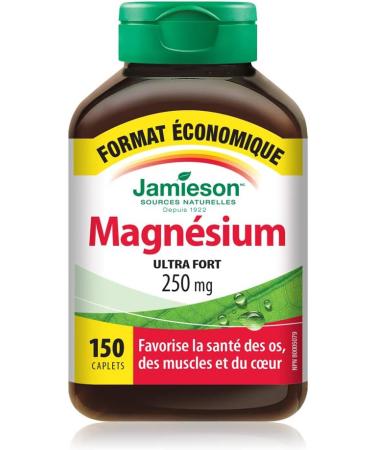 Vitamin K2 120 mcg + Vitamin D3 1 000 IU | Jamieson Magnesium 250 mg Ultra Strength Vitamin K2+D3 + Magnesium 250 mg - Buy Online on GoSupps.com