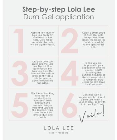 Lola Lee Dura Gel | Cover Pink | 60g | Gel-acrylic hybrid formula | Easy smooth spreadability | Excellent workabillity - Buy Online on GoSupps.com