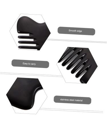 FOMIYES 3-Pack Massage Comb Set - Scalp Massager & Manual Hair Care Tool for Curly Hair | Natural Buffalohorn Design - Buy Online on GoSupps.com