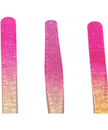 Premium Nail Strass Picking Tweezers Set - 3 Professional Nail Art Tweezers with Color Gradient Straight & Curved Stainless Steel Tips for Manicure & Rhinestones - Buy Online on GoSupps.com