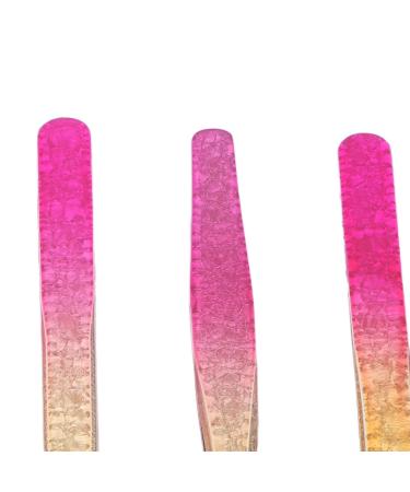Buy 3-Part Stainless Steel Nail Art Tweezers Set Straight & Bending Tips for Professional Manicure & Color-Changing Water Designs - Nail Studio Essential - Buy Online on GoSupps.com