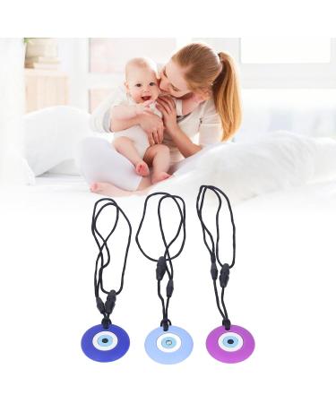 Silicone Bite Ring Toys for Babies - 3-Part Set | Soft Fun Portable Chewing Soothers - Buy Online on GoSupps.com