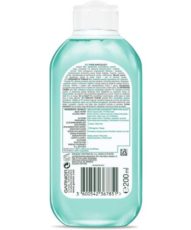 GARNIER_Hyaluronic Aloe Toner moisturizing tonic Aloe and Hyaluronic Acid 200ml - Buy Online on GoSupps.com