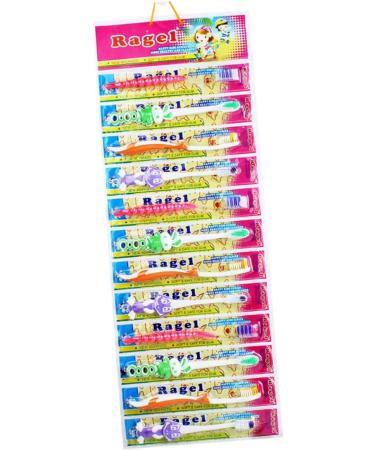 Gatuida Whitening Toothbrush - 36 Pcs Cartoon Toddler Cleaning Brush | Sensitive Toothbrush for Kids - International Shipping Available - Buy Online on GoSupps.com