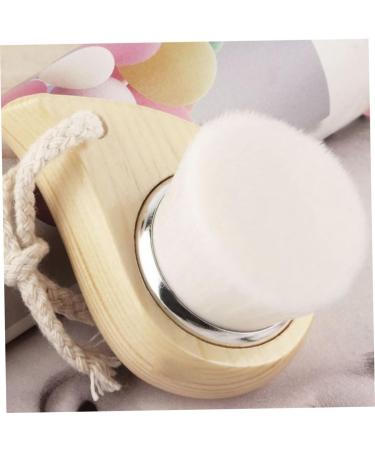 Buy Facial Cleaner Brush with Wooden Handle - Soft Face Care Brush for Women | International Shipping Available - Buy Online on GoSupps.com