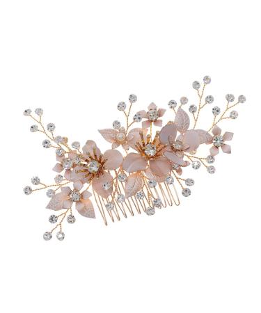 MAGICLULU 1 PC Hair Comb Attractive Head-wear Graceful Hair Supply Sweet Hair Supply Bridal Hair Supply Charming Bridal Headdress Exquisite Hair Accessory Handmade Headdress Unique Head-wear