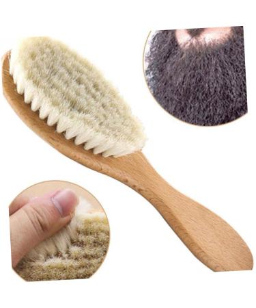 Beaupretty Beard Hairbrush & Comb - Mustache Grooming Facial Cleansing Anti-Static Wooden Brush for Men - Buy Online on GoSupps.com