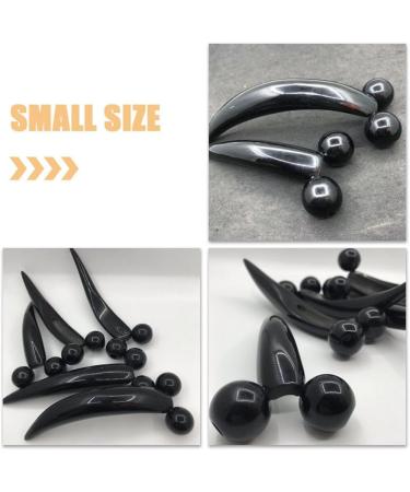 NOLITOY Ox Horn Massage Roller & Body Scraper Wheel - Facial & Eye Massager Tools for Therapy & Relaxation | International Shipping - Buy Online on GoSupps.com