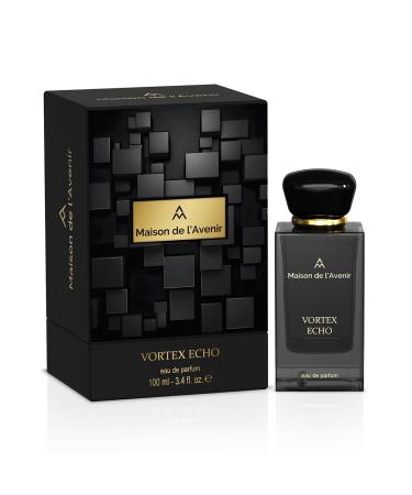 Maison de l'Avenir Vortex Echo - with notes of Lemon Patchouli Clove Leaf and Cardamom - Unisex - Cologne for Men - Perfume for Women - Long Lasting - Fine Niche Fragrance
