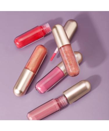 KISSIO Plumping Lip gloss Shimmer and Cool Make Lips Plump and Moisturizing Lip Gloss contains Peppermint and Beeswax Cruelty Free 0.19 oz 01 Lemonade 01#Lemonade - Buy Online on GoSupps.com