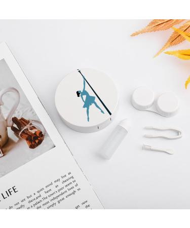 Portable Pole Dance Contact Lens Travel Kit | Cute Contact Lens Box with Mirror for Daily Outdoor Use - Buy Online on GoSupps.com