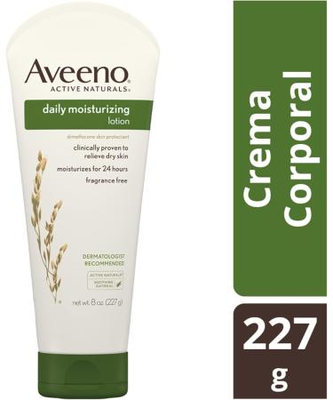 Aveeno Moisturizing Bar Soap with Colloidal Oatmeal for Dry Skin Unscented (Packaging May Vary) & Body Lotion Active Naturals Daily Unscented Moisturizing Cream Bar Soap + Lotion - Buy Online on GoSupps.com