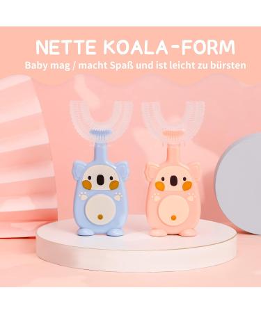 Fanshionide Children s 360 Silicone Toothbrush Set - 2 Pack for Ages 6-12 | Manual Toothbrush for Complete Oral Care & Gum Massage - Buy Online on GoSupps.com
