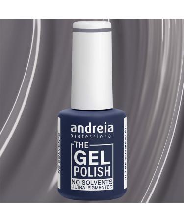 Andreia Professional Gel Polish - Odorless G40 Grey Nail Polish in Silver Tones - International Shipping Available - Buy Online on GoSupps.com
