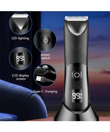 Premium Waterproof Hair Clippers | Electric Full Body Fader with Charging Base for Barbers - Multi-Function Shaving Tool - Buy Online on GoSupps.com