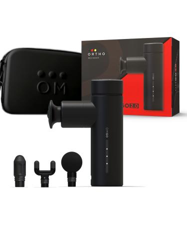 Orthomechanics Go 2.0: Compact massage gun with app expert videos quiet and portable for quick regeneration and pain relief |Orthogo 2.0