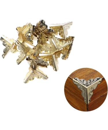 Angoily 90 pcs Box Retro Decor Metal Shelf Brown Decor Furniture Antique Jewelry Box Accessories Vintage - Buy Online on GoSupps.com