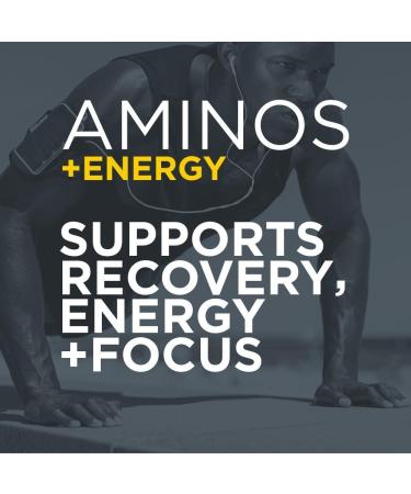 Purbolics Aminos + Energy | Supports Recovery Energy & Focus | 95mg of Caffeine 0 Sugar & 60 Servings (Sour Rainbow Candy) - Buy Online on GoSupps.com