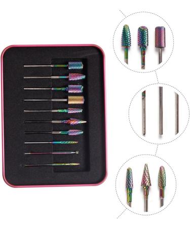 Healeved 1set Grinding Head Electric Nail Drill Heads Nail Grinding Tools Nail Polishing Heads Manicure Supplies Wisking Tool Electric Power Tools Lotion Tungsten Steel Miss Pedicure - Buy Online on GoSupps.com