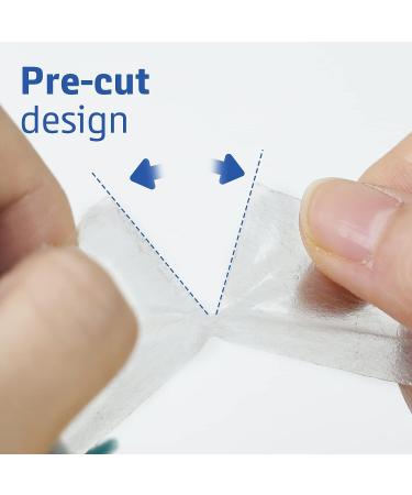 Conkote Pain-Free Removal Silicone Tape 1 x 5 Yards - 6 Rolls | Strong Hold, Hypoallergenic Formula | Sensitive Skin Friendly - Buy Online on GoSupps.com