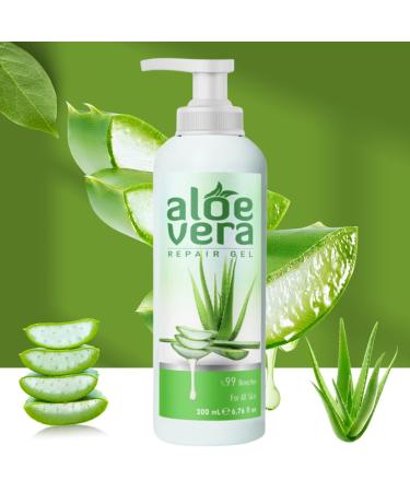 S NA Aloe Vera Gel - Natural Moisturizing Repair Gel for Face Skin & Hair | Shop Internationally - Buy Online on GoSupps.com