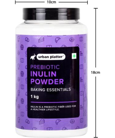 Urban Platter Inulin Powder 1Kg Fructo Oligo Saccharides Prebiotic & Rich in Fiber FOS  - Buy Online on GoSupps.com