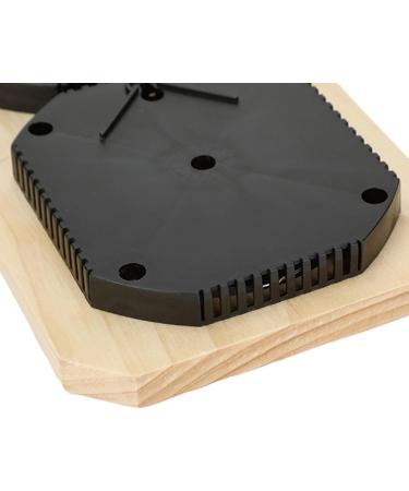 Fukamou Wooden Sauna Thermometer & Hygrometer | Accurate Temperature & Humidity Meter | Essential Sauna Accessories - Buy Online on GoSupps.com
