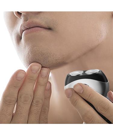 Travel-Friendly Men's Electric Razor - Sleek Grooming Tool for Effortless Shaving | Argent - Buy Online on GoSupps.com
