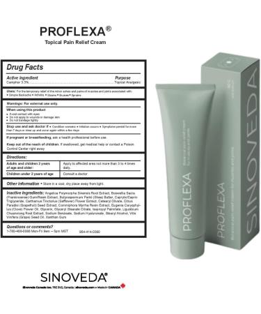 Proflexa Extra Strength Pain Relief Cream for Knee Pain & Sports Injuries | Natural TCM Ingredients - Buy Online on GoSupps.com