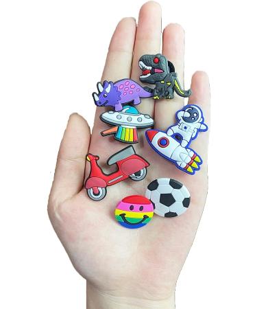 PVC Shoe Charms: 35-100 Random Garden and Cute Designs for Girls, Boys, and Adults - Perfect for Wristbands, Bracelets, and Party Gifts - Buy Online on GoSupps.com