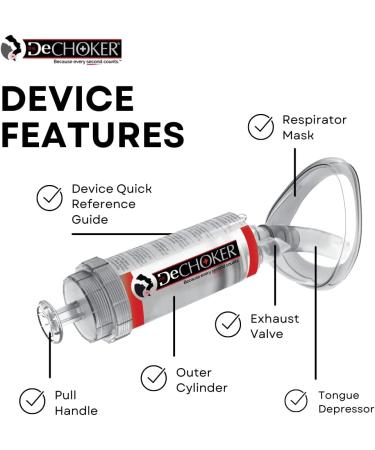 DeCHOKER Anti-Choking Device for Toddlers (1-3 Years) | Safety Tool for Parents | Shop Now - Buy Online on GoSupps.com