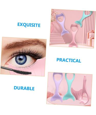 Angoily Eyeliner Applicator Tool Mascara Brush Girl Cosmetic Eyeliner Brush Silica Gel Multi-function Make Up Tools - Buy Online on GoSupps.com
