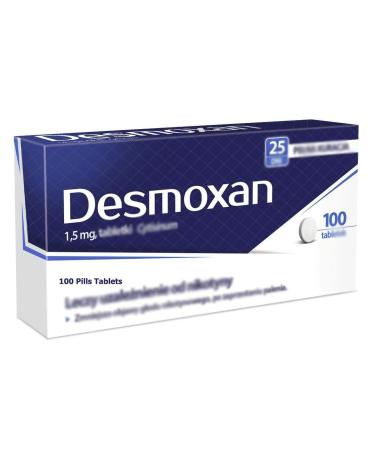 Aflofarm Desmoxan 1,5mg 100 Pills Tablets. Made in Poland. Polish Distribution,Polish Language.