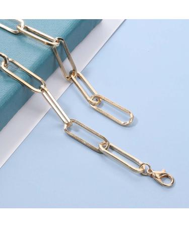 Shop Boho Link Chain Y Necklace - Gold Lariat & Chunky Drop Necklace for Women | International Shipping Available - Buy Online on GoSupps.com